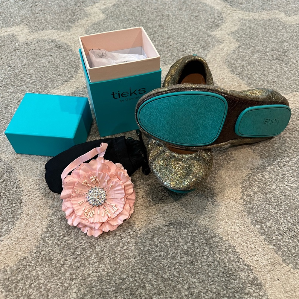 Starstruck Tieks size 8 - Beautiful color!!